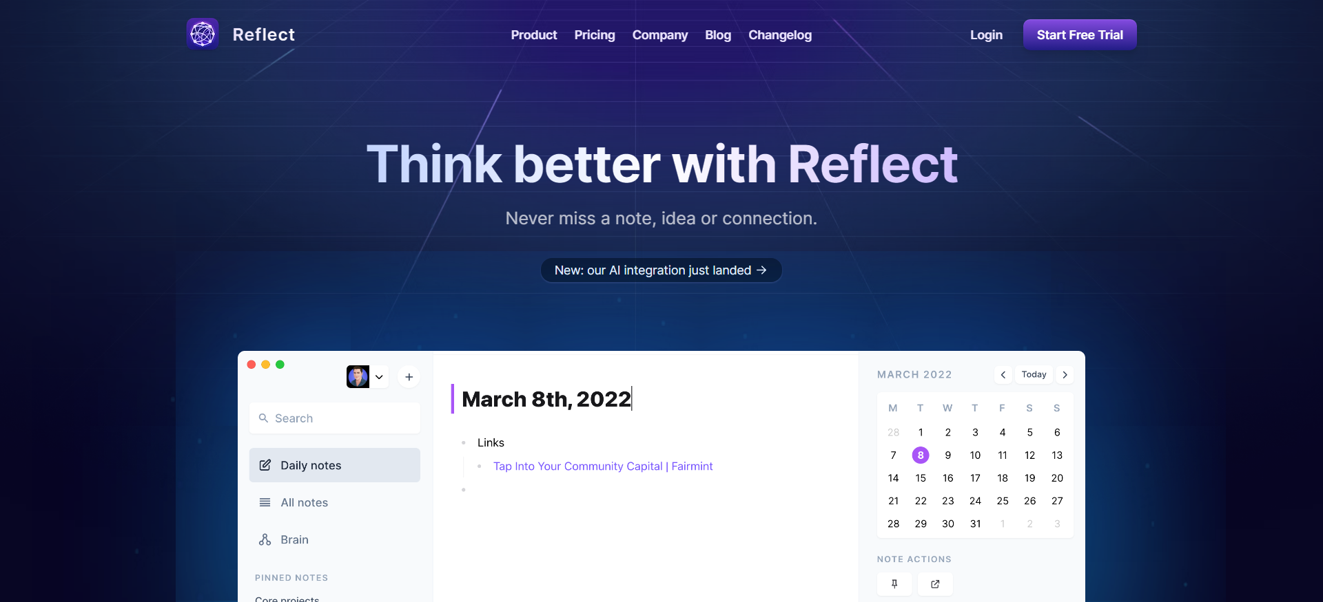Reflect AI | SaaS AI Tools