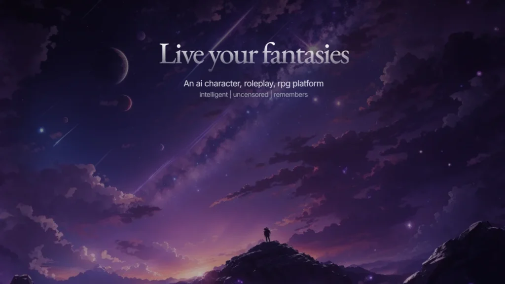 Dive into immersive AI roleplaying worlds.