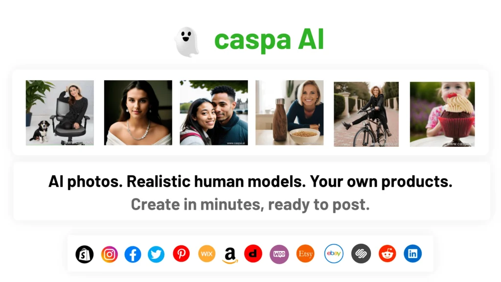 Make product photos stand out with Caspa AI.